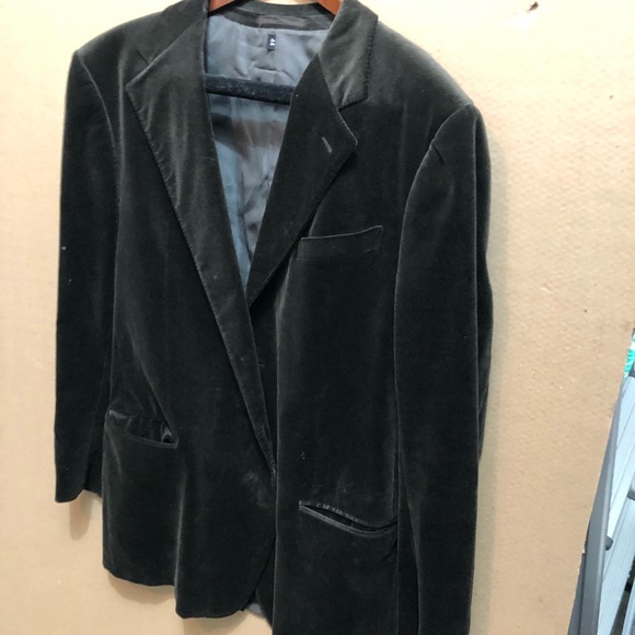 Mens Armani Velvet Blazer 